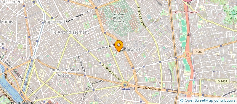 localisation de l'entreprise CHAKIR  PARIS