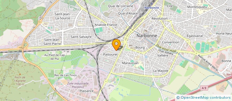 localisation de l'entreprise CHAKMES à NARBONNE