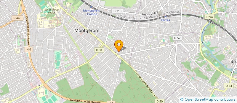 localisation de l'entreprise CHAKS TECH à YERRES