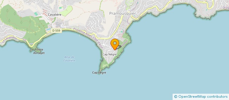 localisation de l'entreprise CHAL à LE LAVANDOU