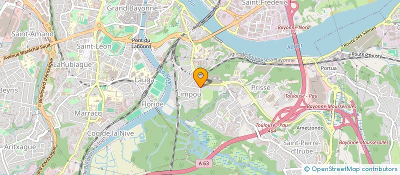 localisation de l'entreprise CHALA à BAYONNE