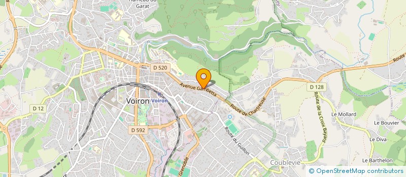 localisation de l'entreprise CHALAMET CONSULTING à VOIRON