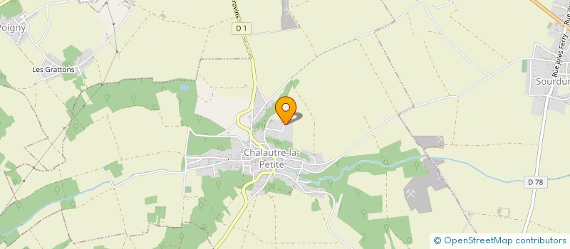 localisation de l'entreprise CHALAUTRE EN FETE à CHALAUTRE-LA-PETITE