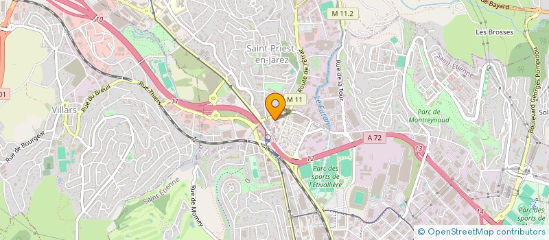 localisation de l'entreprise CHALAYE JEAN  SAINT-PRIEST-EN-JAREZ