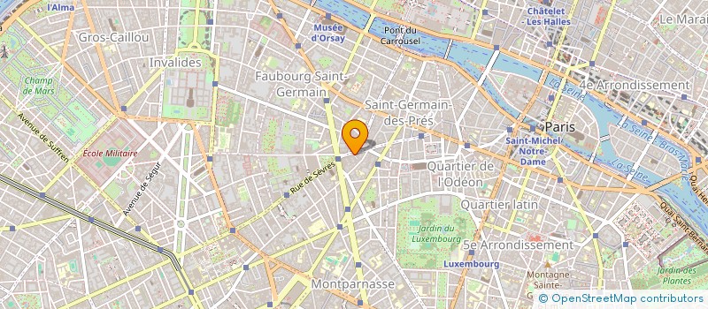 localisation de l'entreprise CHALC HOLDING  PARIS