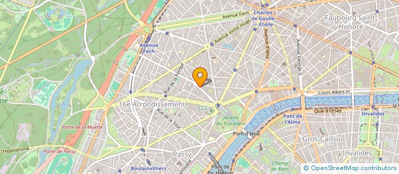 localisation de l'entreprise CHALDIJU 1  PARIS