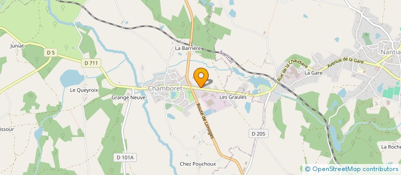 localisation de l'entreprise CHALEIX ET FILS à CHAMBORET