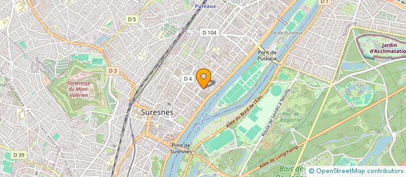 localisation de l'entreprise CHALEM à SURESNES