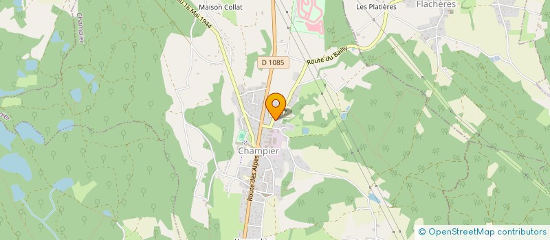 localisation de l'entreprise CHALENCON  CHAMPIER