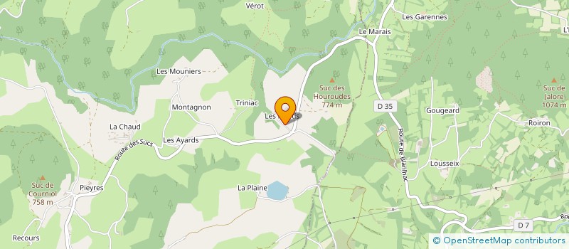 localisation de l'entreprise CHALENDAR DENIS  BEAULIEU