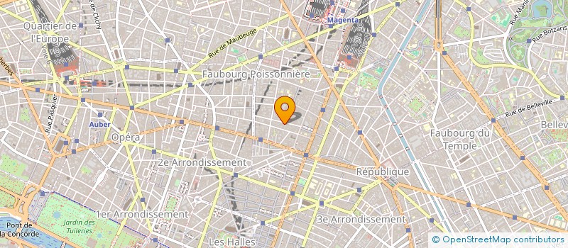 localisation de l'entreprise CHALENGES PUBLICS  PARIS