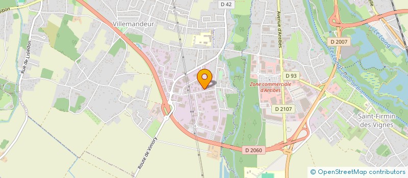 localisation de l'entreprise CHALENJ HOLDING à VILLEMANDEUR