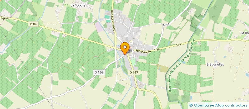 localisation de l'entreprise CHALENZO  TERRANJOU