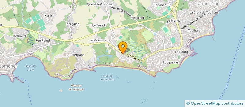 localisation de l'entreprise CHALESTIN  LARMOR-PLAGE