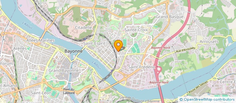 localisation de l'entreprise CHALET AMELIE à BAYONNE