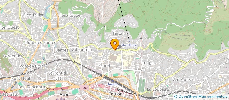 localisation de l'entreprise CHALET DE L'UBAYE  TOULON