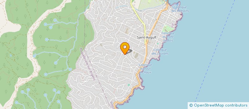 localisation de l'entreprise CHALET DEMPURE à FREJUS