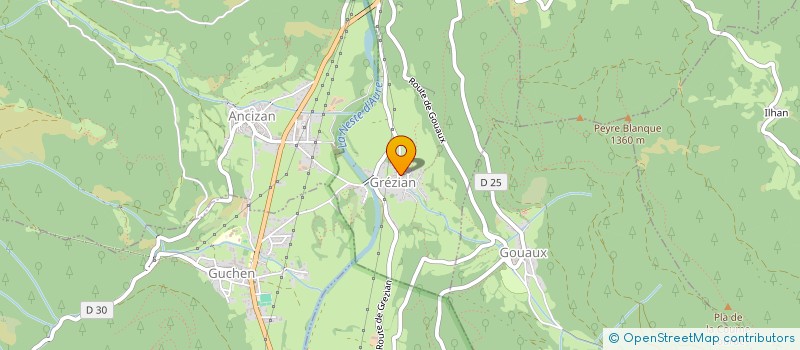 localisation de l'entreprise CHALET DES ALLIANCES  LOUDERVIELLE