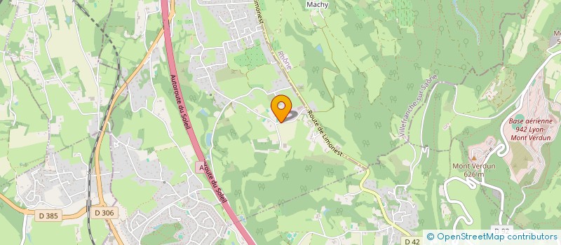 localisation de l'entreprise CHALET DU BETTEX  LISSIEU