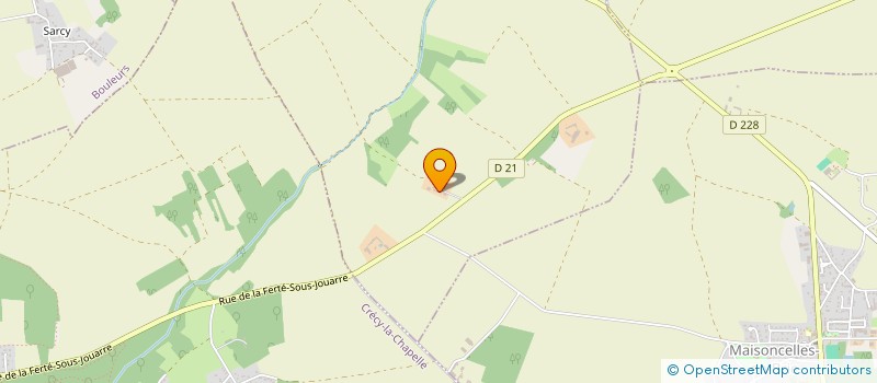 localisation de l'entreprise CHALET DU MANS  LA HAUTE-MAISON