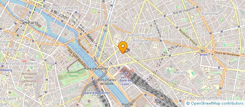 localisation de l'entreprise CHALET DU MOULIN  PARIS