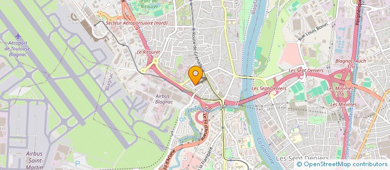 localisation de l'entreprise CHALET DU POULET  CORNEBARRIEU