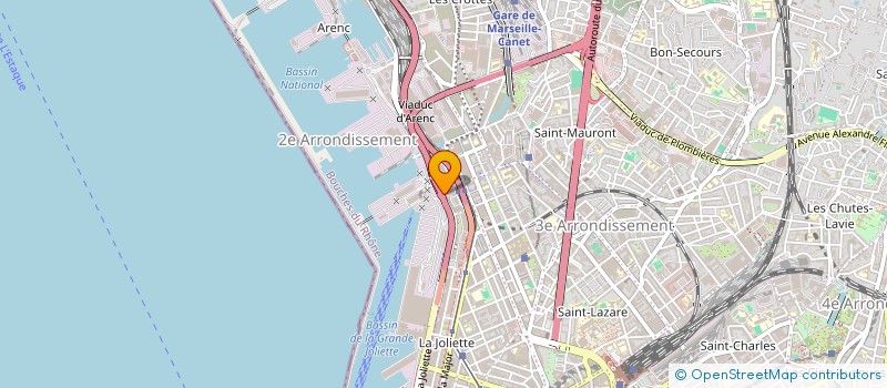 localisation de l'entreprise CHALET DU STEIR à MARSEILLE