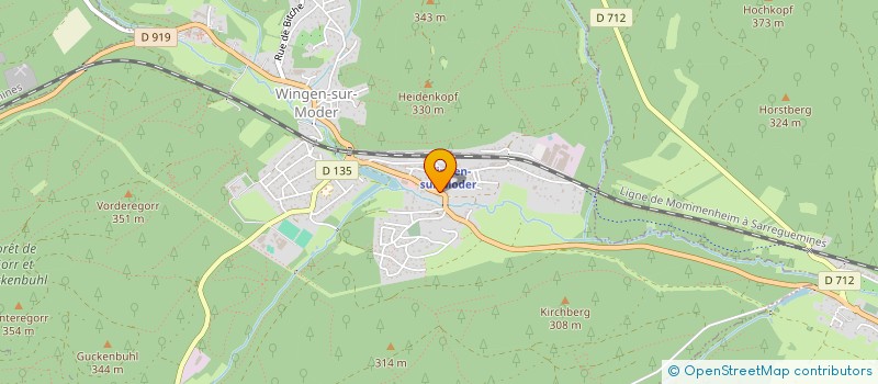 localisation de l'entreprise CHALET LPP  ERCKARTSWILLER