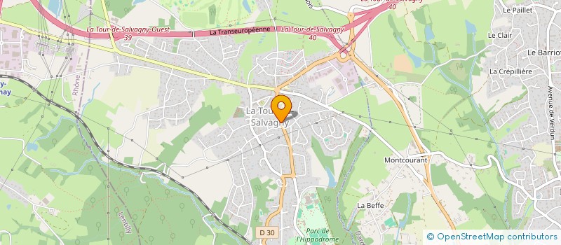 localisation de l'entreprise CHALET MALT  LA TOUR-DE-SALVAGNY