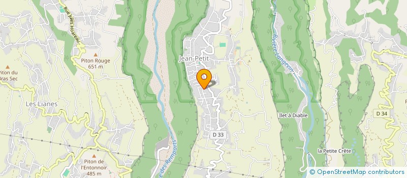 localisation de l'entreprise CHALET PAPANG  SAINT-JOSEPH