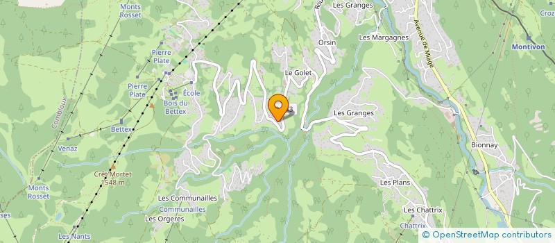 localisation de l'entreprise CHALET REMI  SAINT-GERVAIS-LES-BAINS