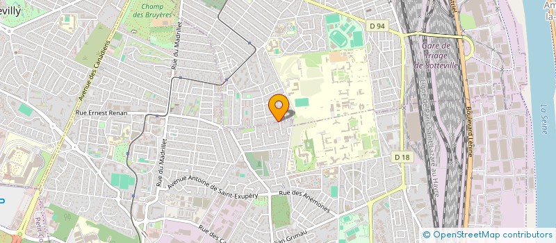 localisation de l'entreprise CHALET RONDINS  SOTTEVILLE-LES-ROUEN