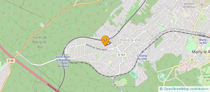 localisation de l'entreprise CHALET VALIA  L'ETANG-LA-VILLE