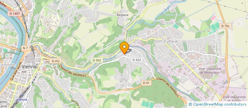 localisation de l'entreprise CHALET WILSON  VIENNE