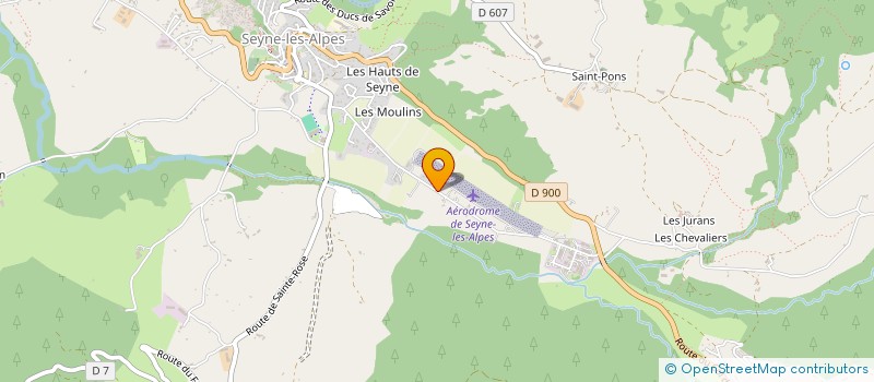 localisation de l'entreprise CHALETS MAISONS DE LA BLANCHE  SEYNE