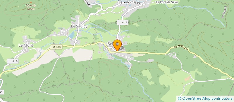 localisation de l'entreprise CHALETS SCHMITT  GRANDRUPT