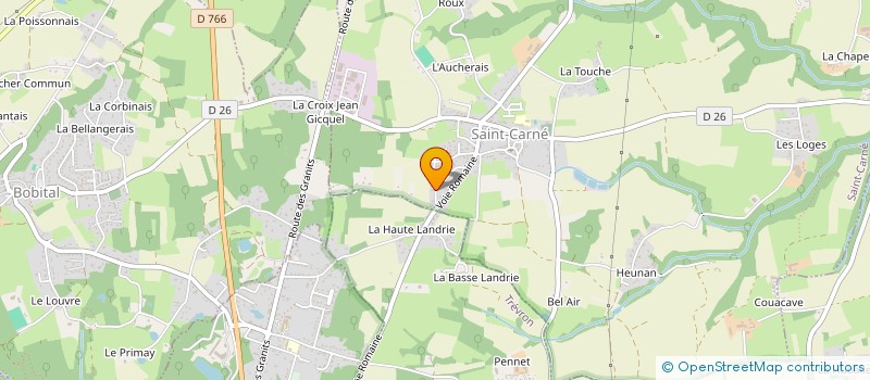 localisation de l'entreprise CHALEUR BOIS à QUEVERT