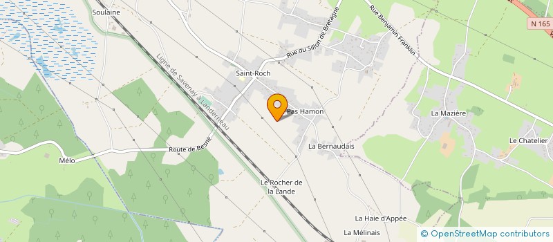 localisation de l'entreprise CHALEUR DIVERS  PONTCHATEAU