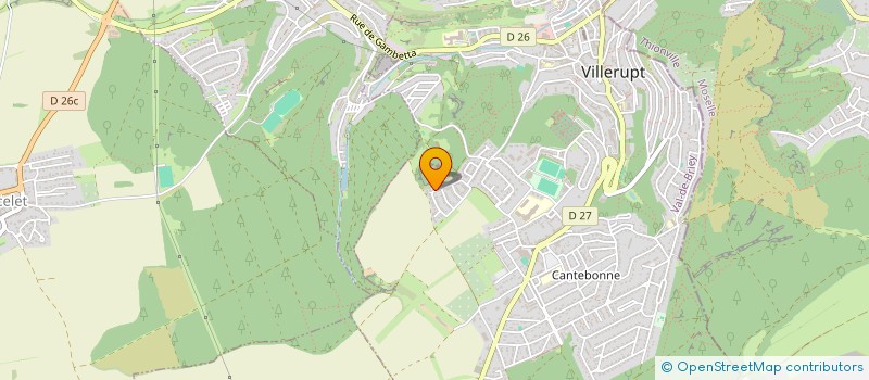 localisation de l'entreprise CHALEUR ET DOUCEUR POUR LES LOULOUS D'ICI ET D'AILLEURS  VILLERUPT