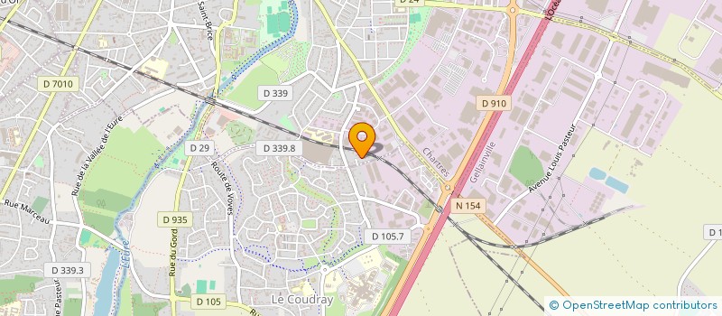 localisation de l'entreprise CHALEX à CHARTRES