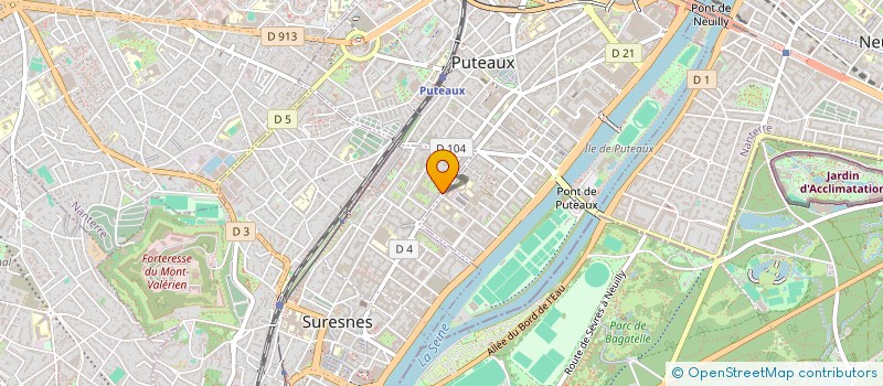 localisation de l'entreprise CHALEX IMMOBILIER à SURESNES
