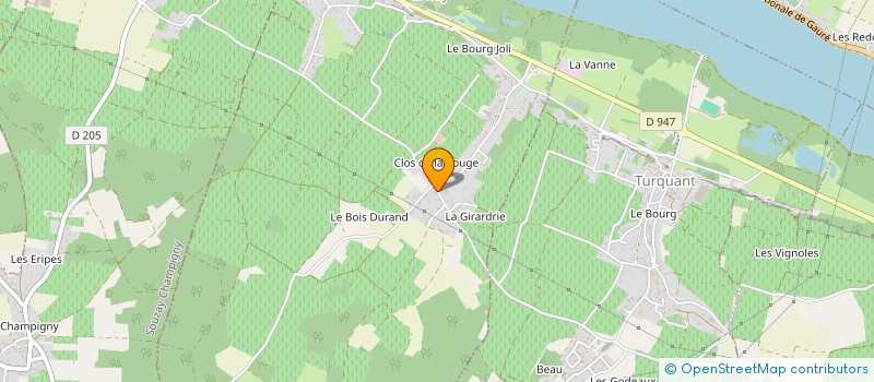 localisation de l'entreprise CHALEX SERVICES à PARNAY