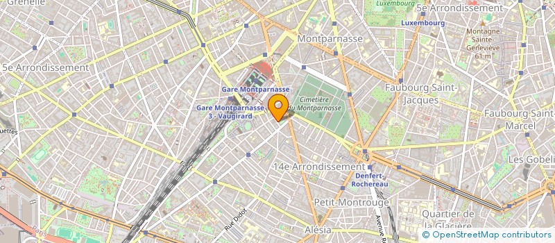 localisation de l'entreprise CHALEXOINE C&I à PARIS