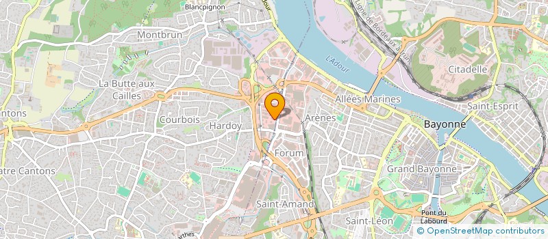 localisation de l'entreprise CHALFA  ANGLET