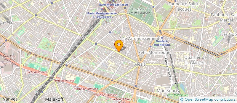 localisation de l'entreprise CHALIA CONSEIL  PARIS