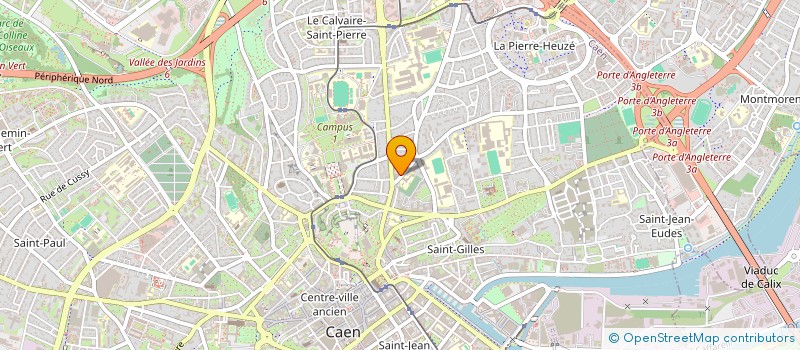 localisation de l'entreprise CHALICIA à CAEN