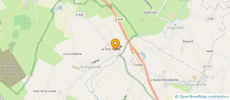 localisation de l'entreprise CHALIE  ECAUSSEVILLE