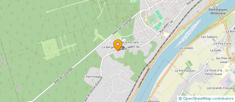 localisation de l'entreprise CHALIOTT  BLOIS