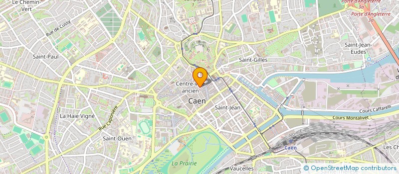 localisation de l'entreprise CHALKO  CAEN