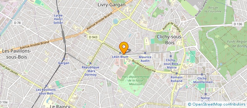 localisation de l'entreprise CHALLANGE à LIVRY-GARGAN